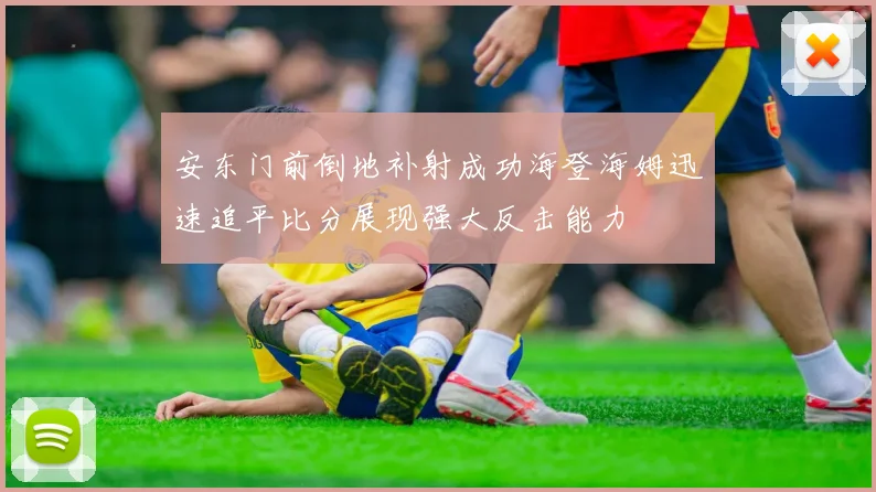 安东门前倒地补射成功海登海姆迅速追平比分展现强大反击能力